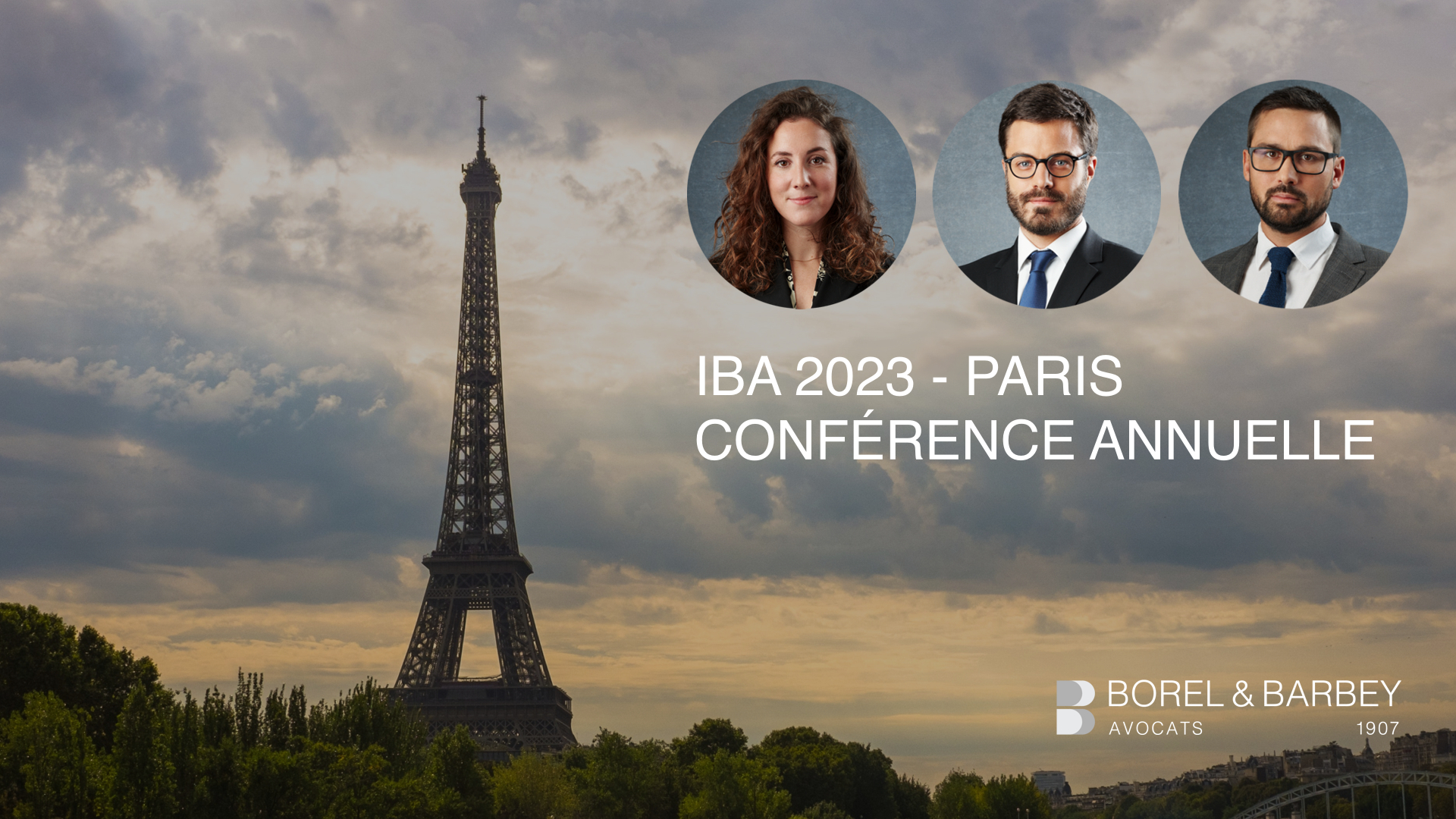 Rendez-vous à Paris durant l’IBA 2023